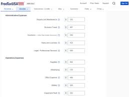 screenshot of FreeTaxUSA