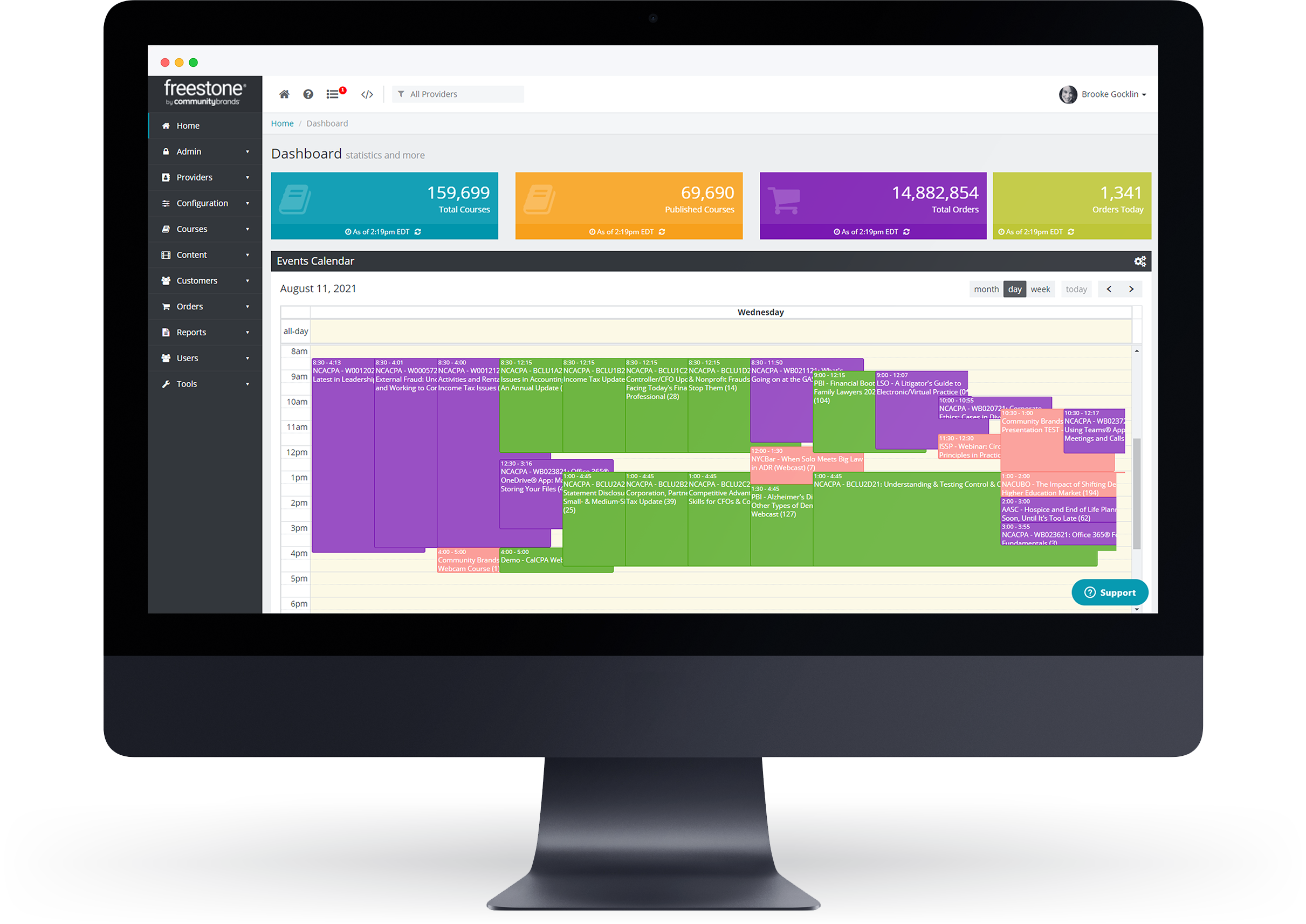 screenshot of Freestone