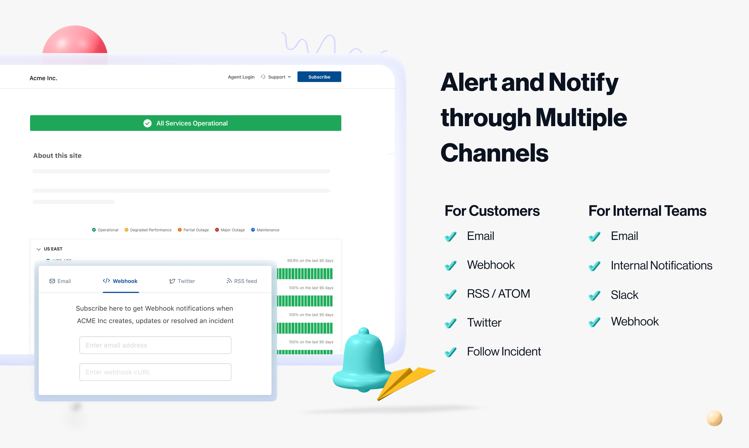 screenshot of Freshstatus