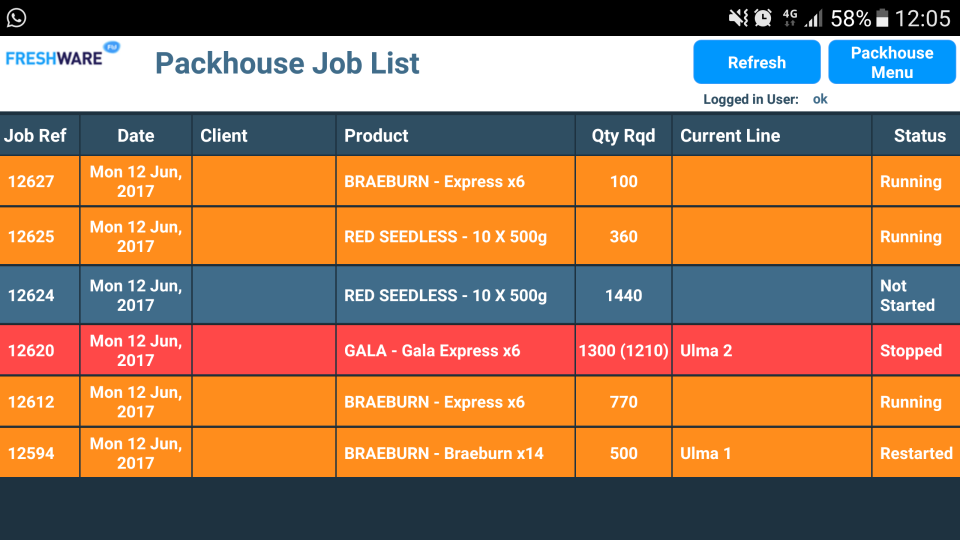 screenshot of Freshware