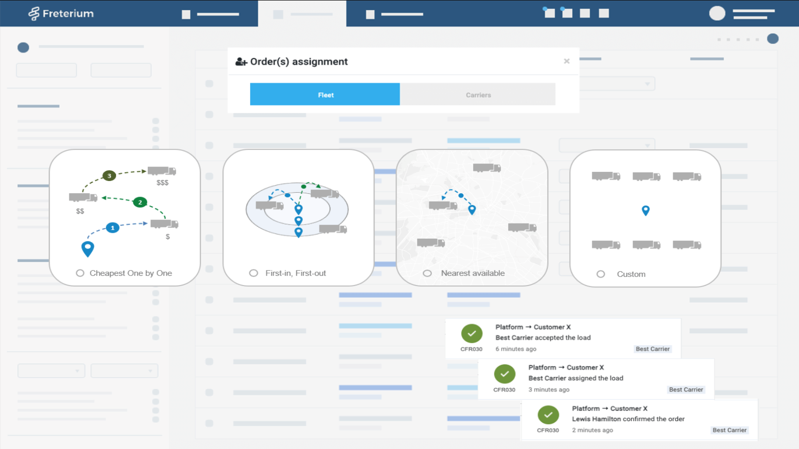 screenshot of Freterium