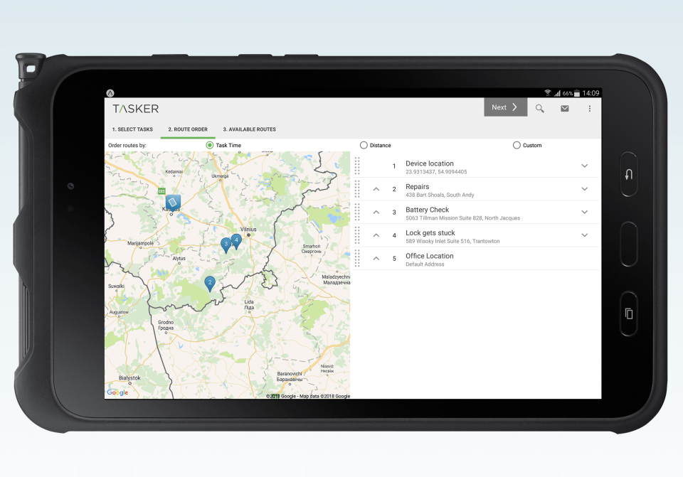 screenshot of Frontu