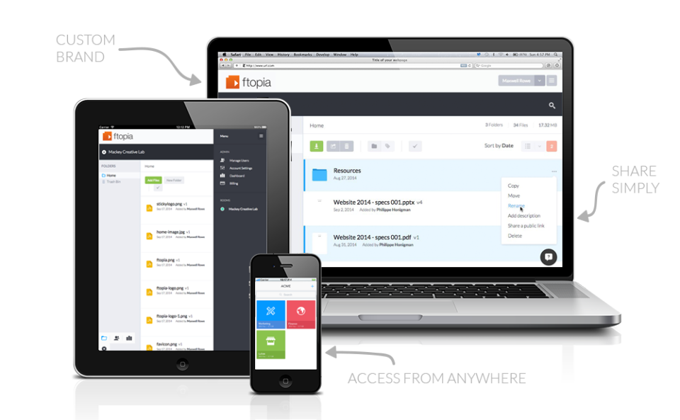 screenshot of Ftopia