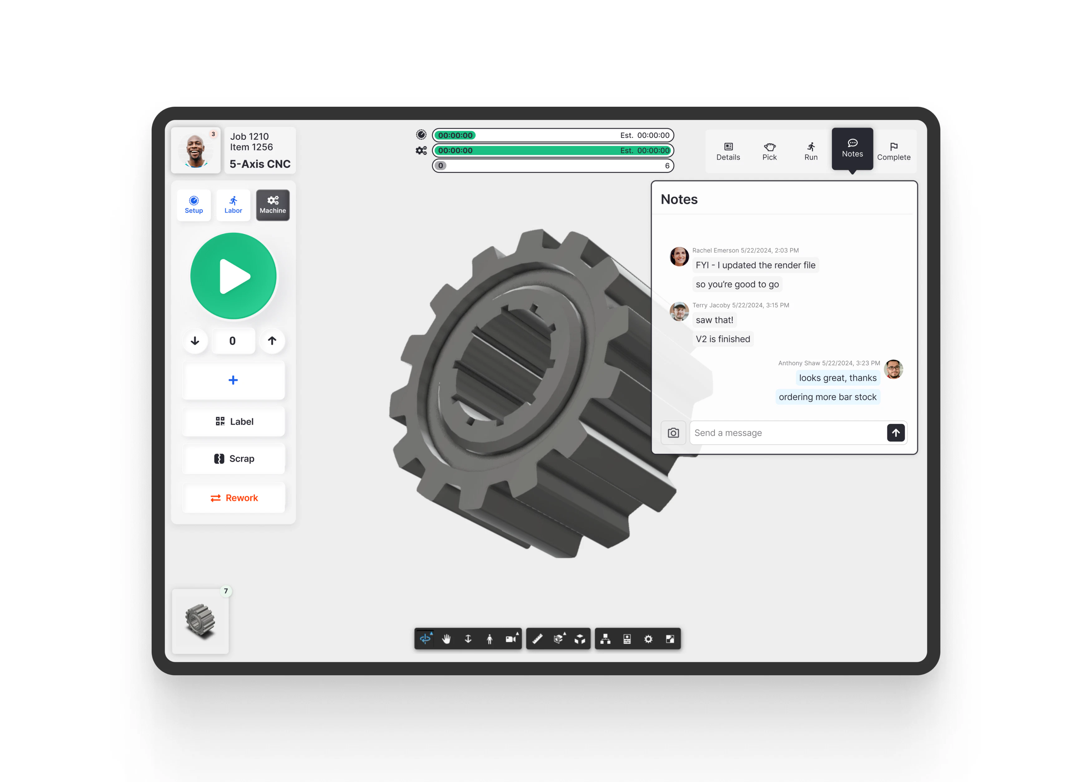 screenshot of Fulcrum