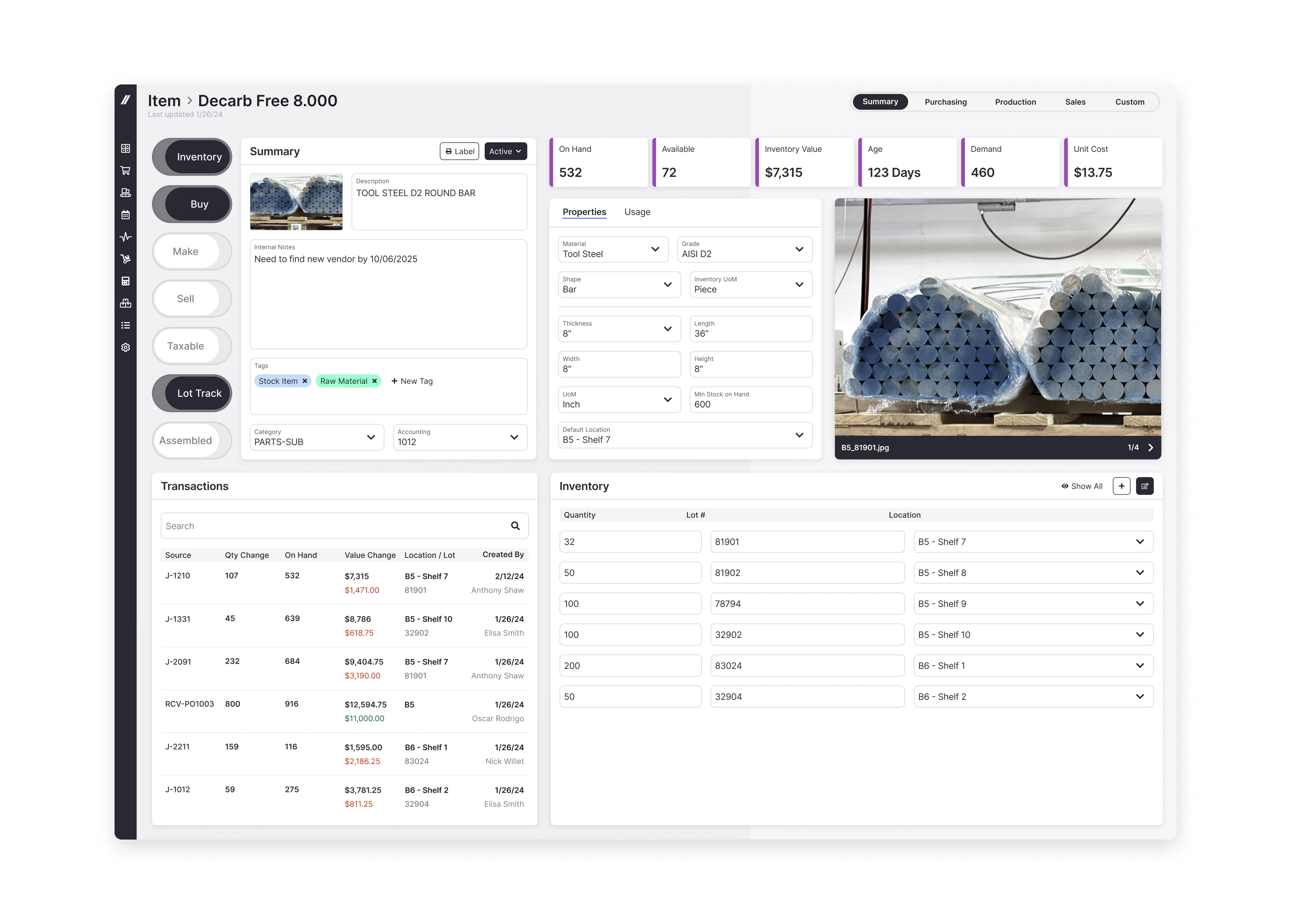 screenshot of Fulcrum