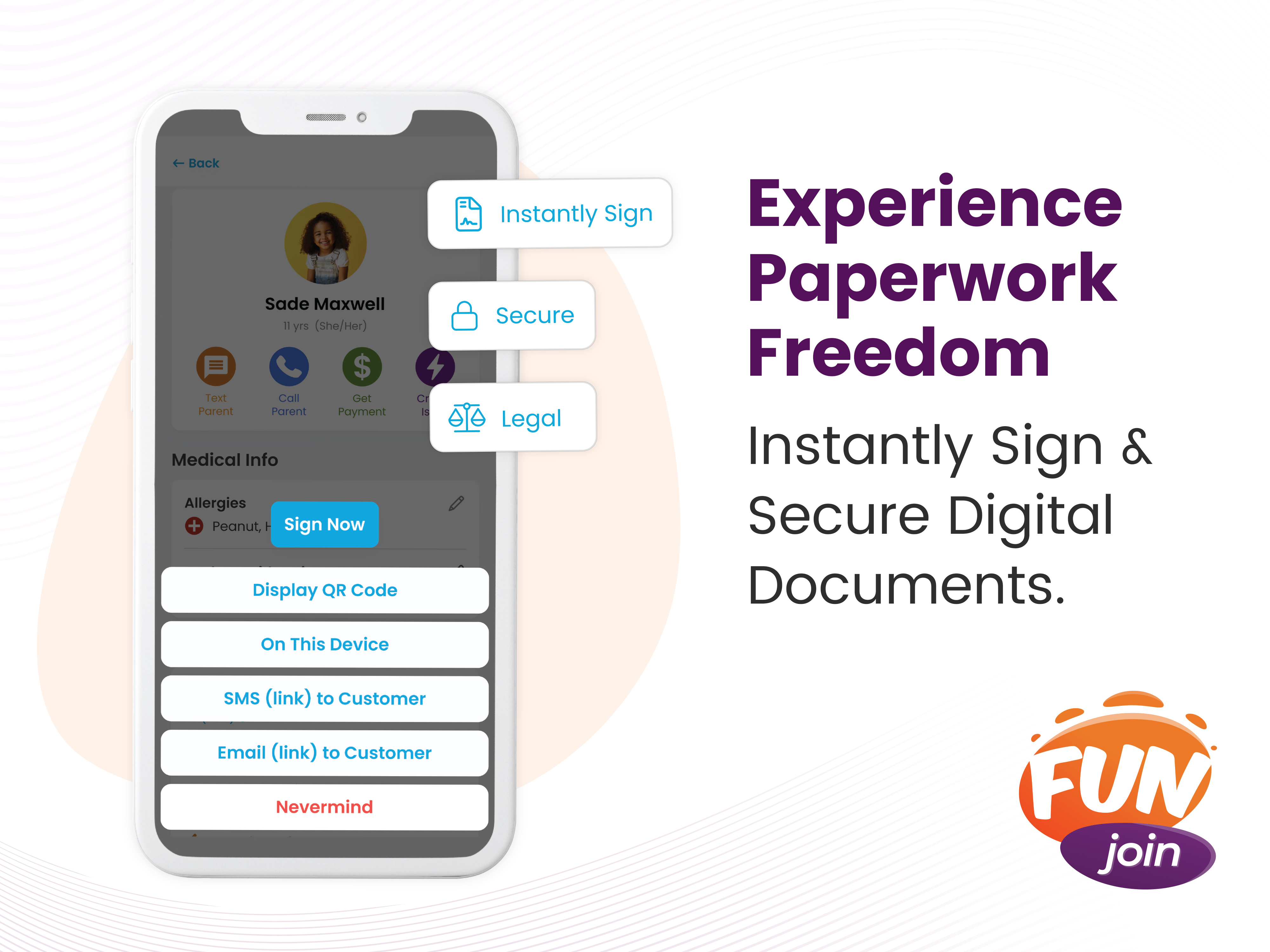 screenshot of FunJoin