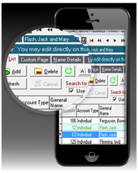 screenshot of FundRaiser