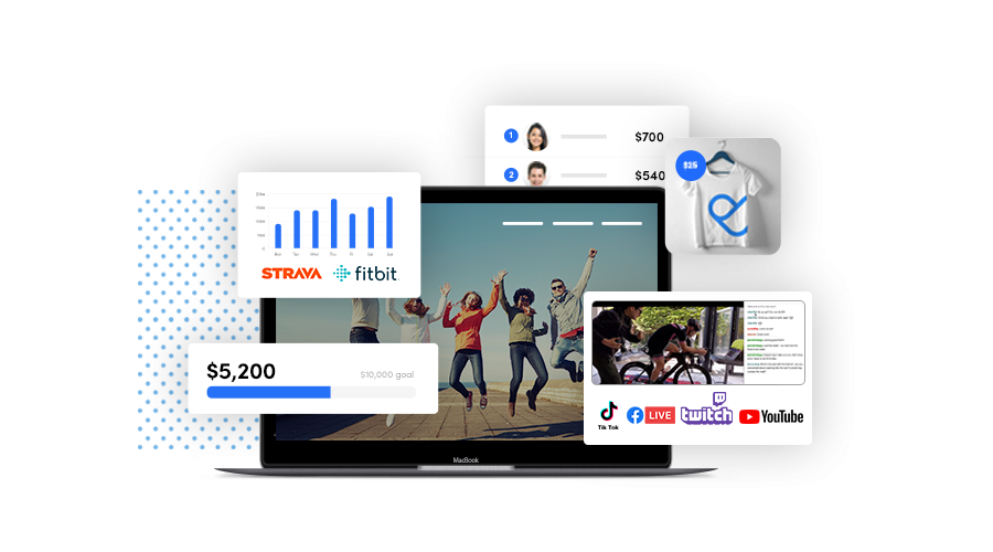 screenshot of Funraisin