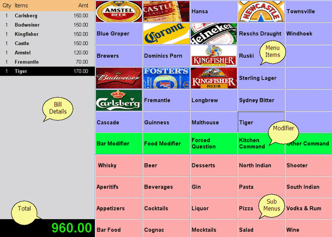 screenshot of FusionRetail