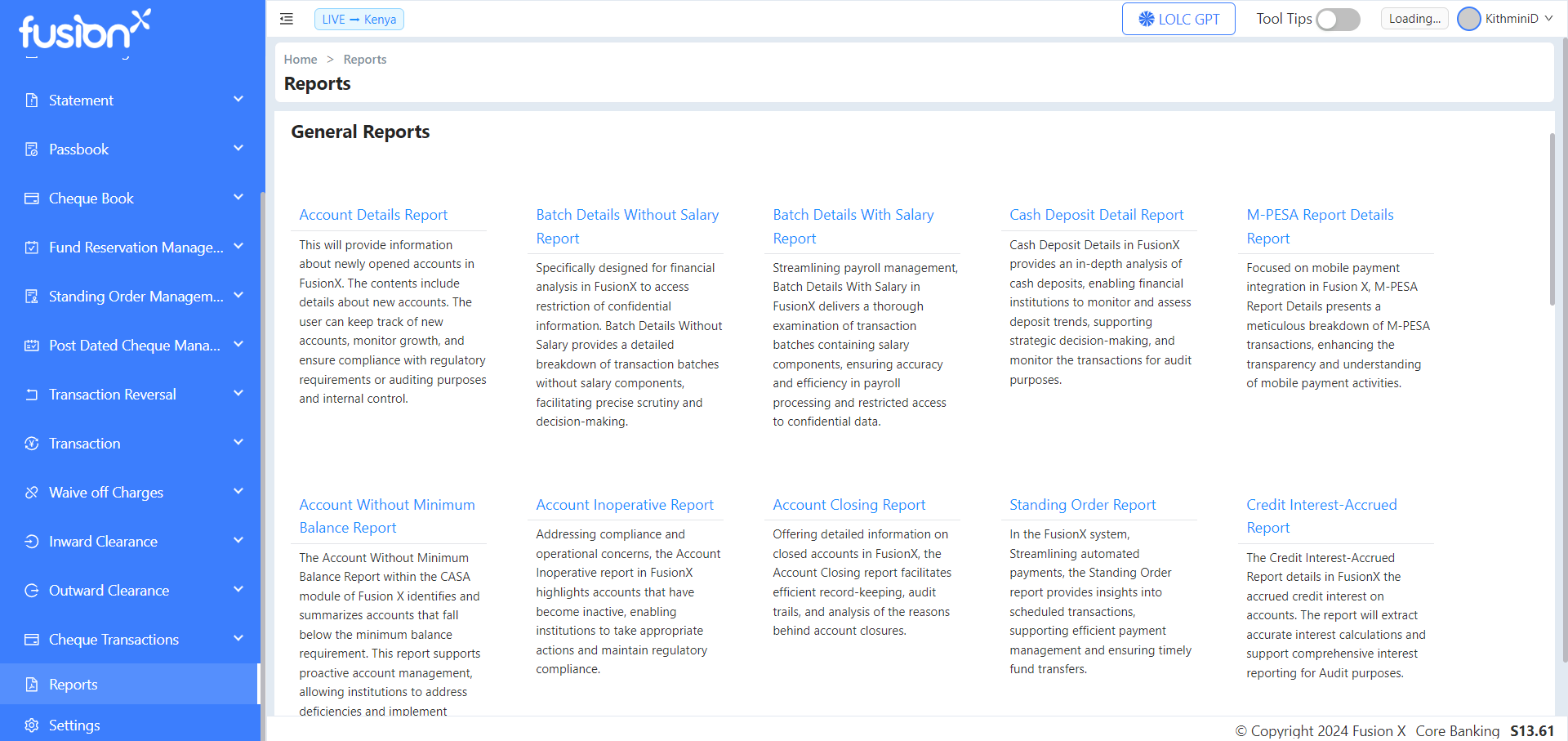 screenshot of FusionX