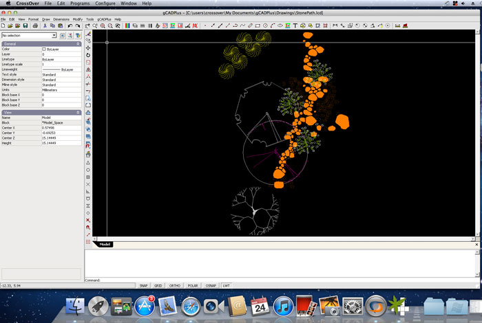 screenshot of GCADPlus