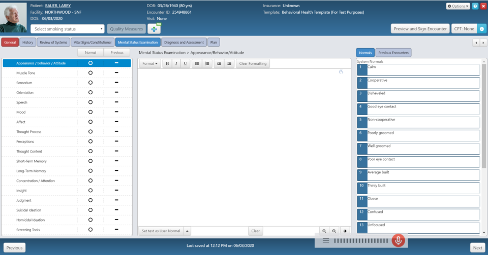 screenshot of GEHRIMED