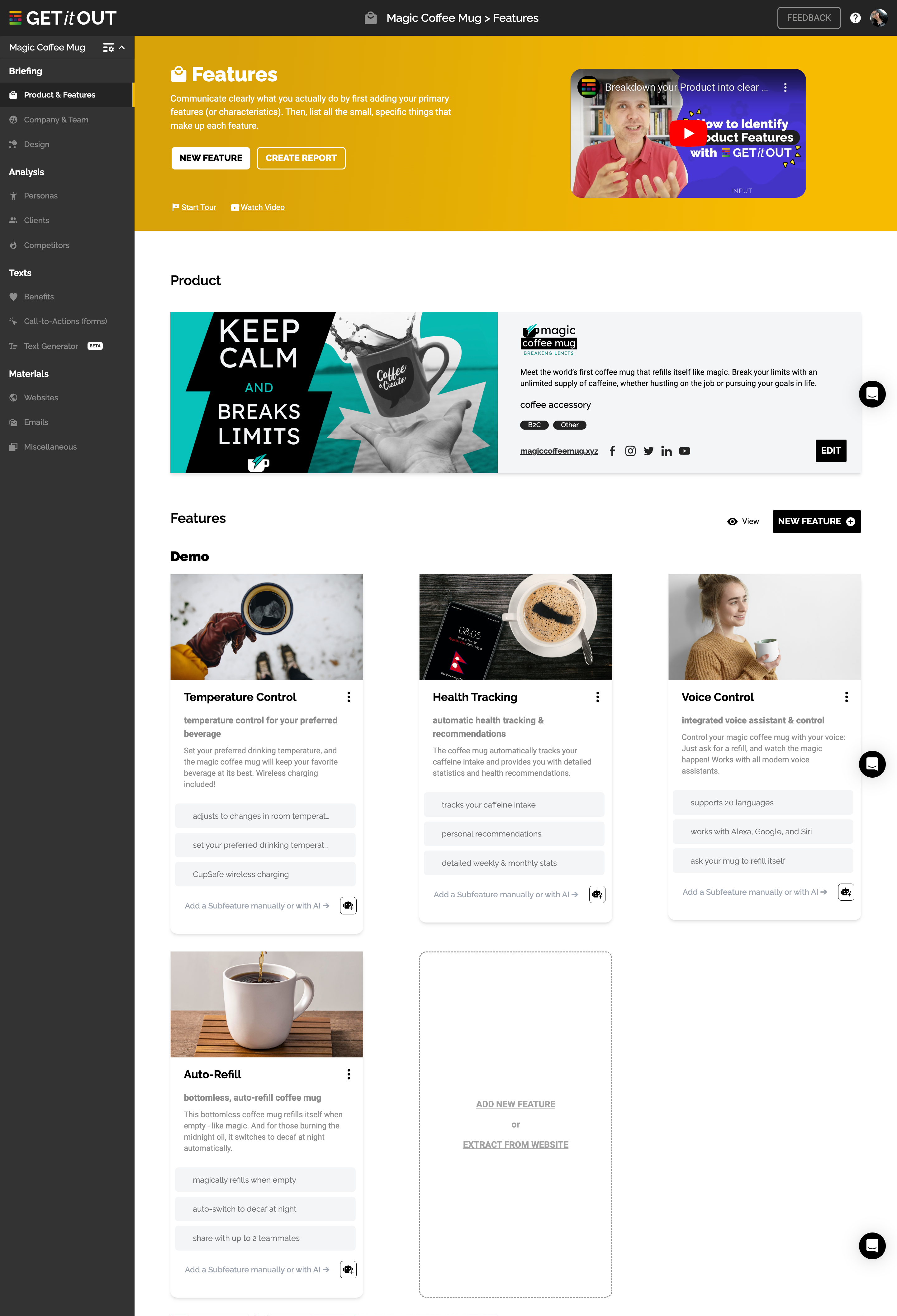 screenshot of GETitOUT