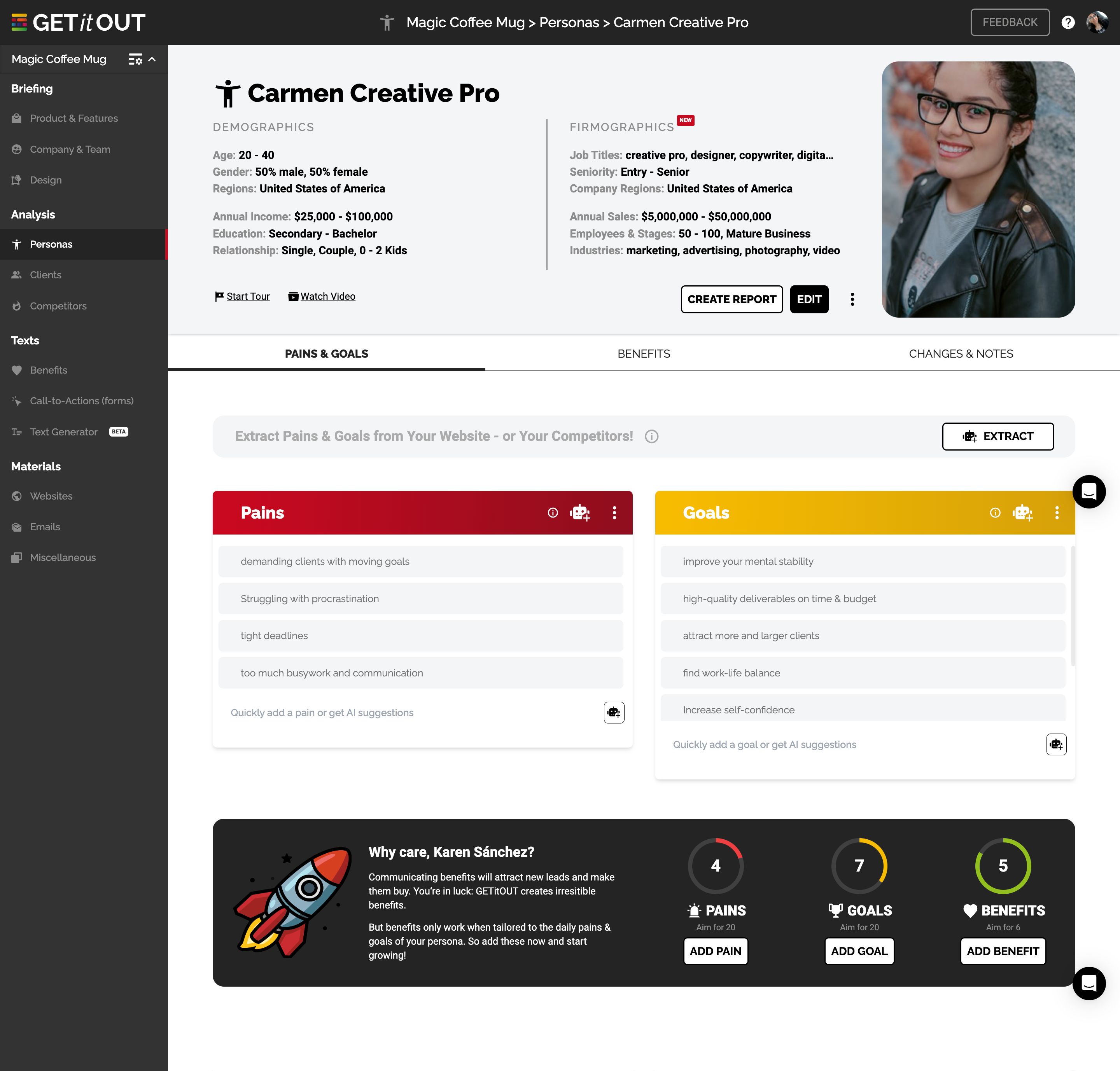 screenshot of GETitOUT