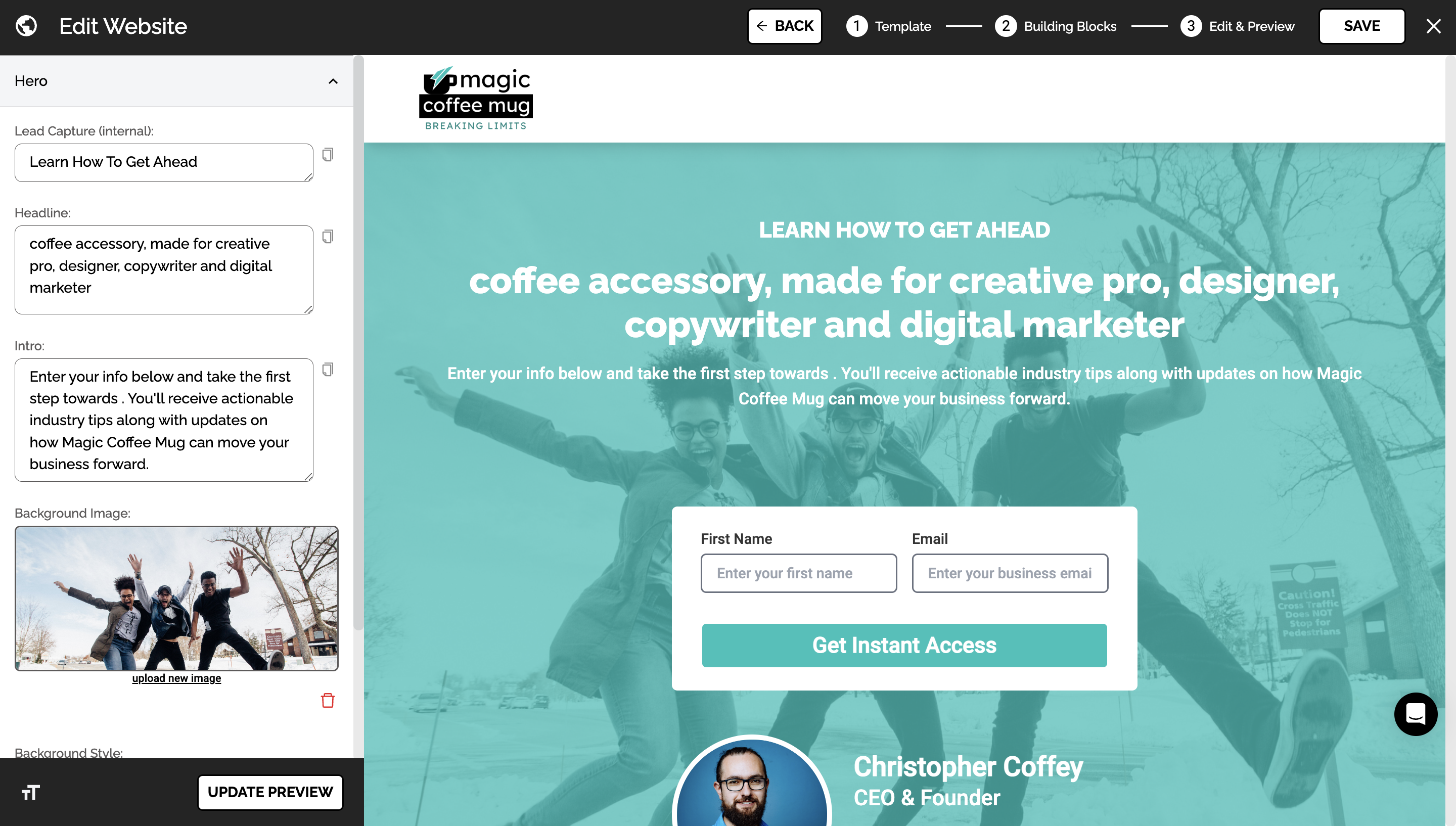 screenshot of GETitOUT