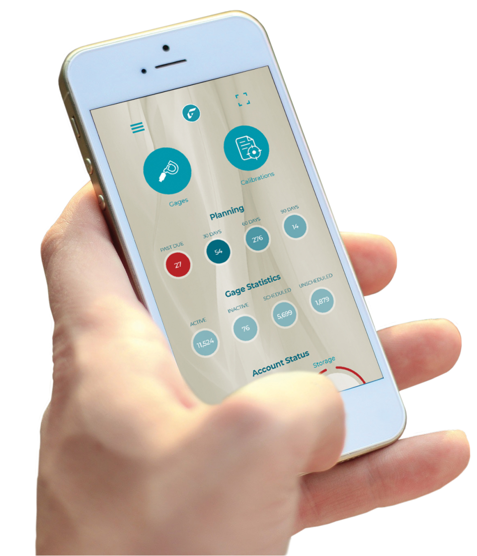 screenshot of GageList