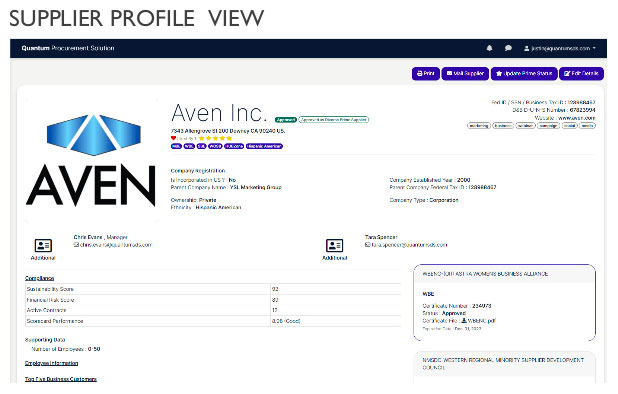screenshot of Gainfront