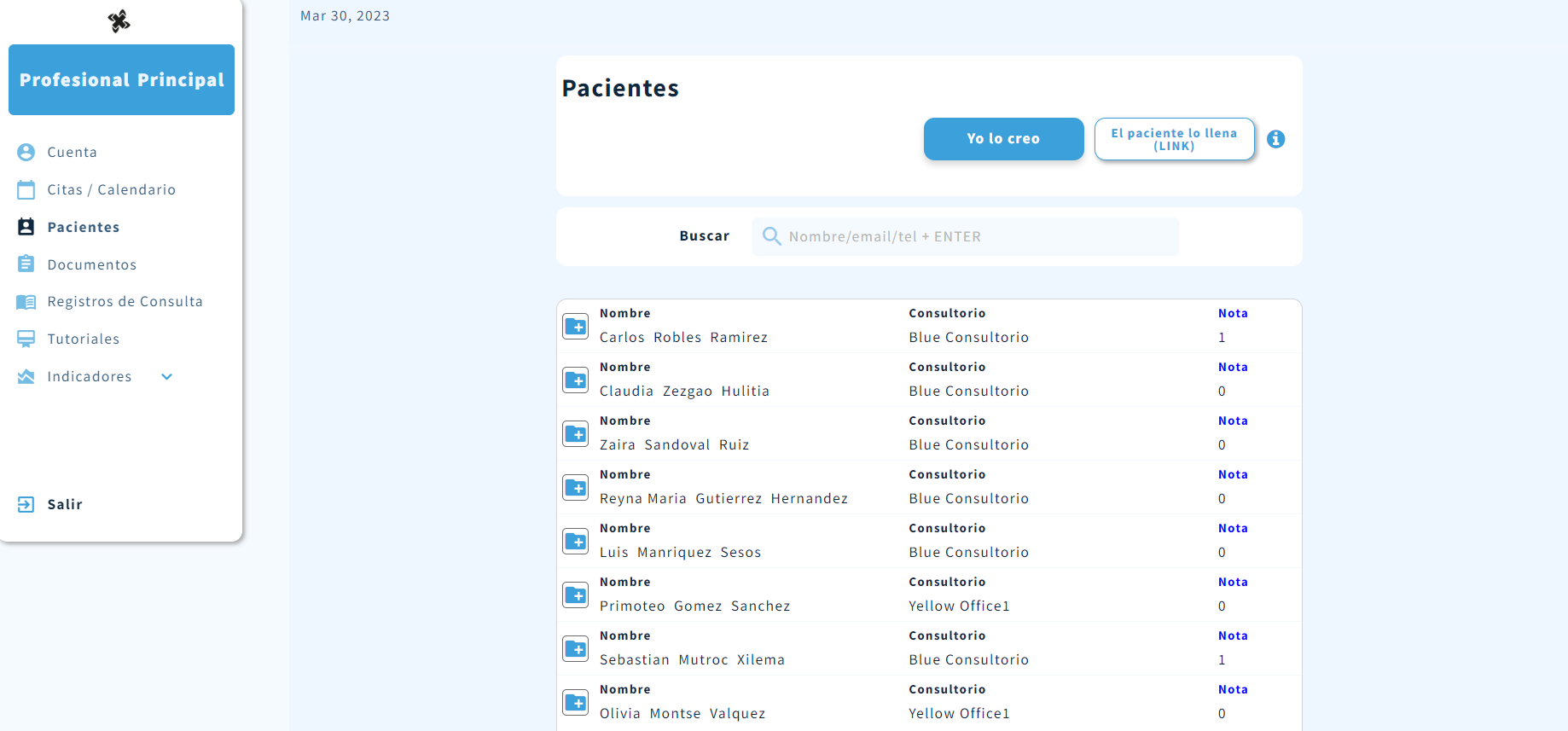 screenshot of GalenX