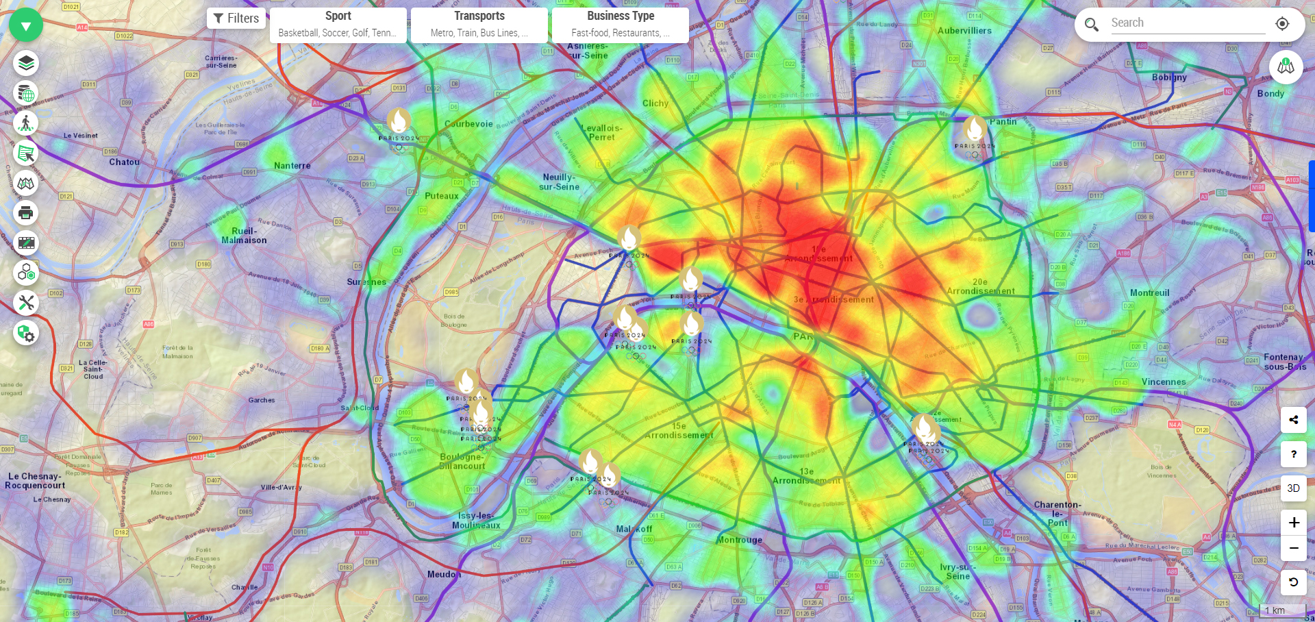 screenshot of Galigeo