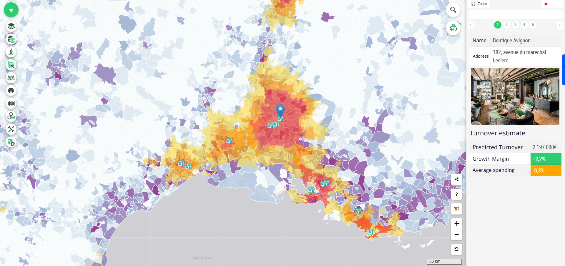 screenshot of Galigeo