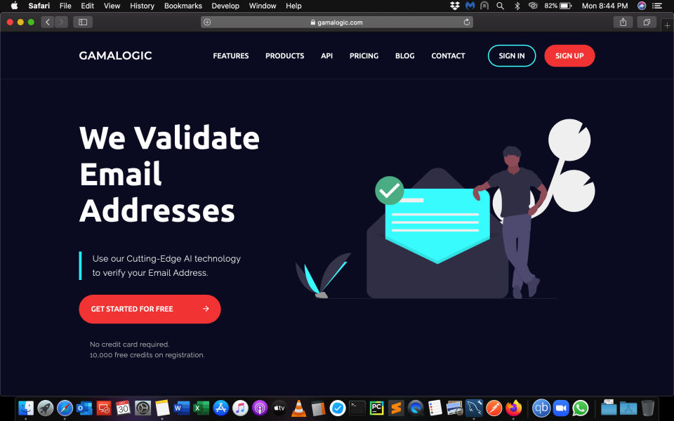 screenshot of Gamalogic