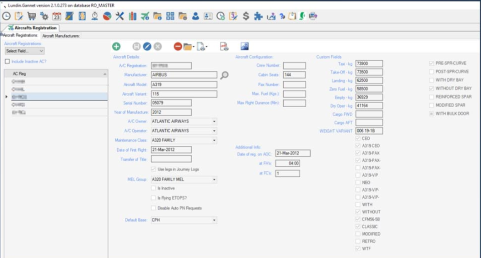 screenshot of Gannet