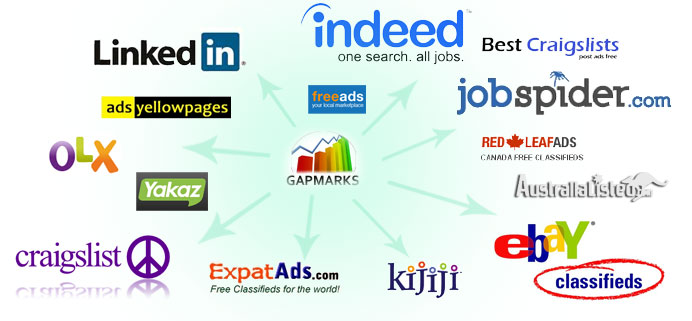 screenshot of Gapmarks