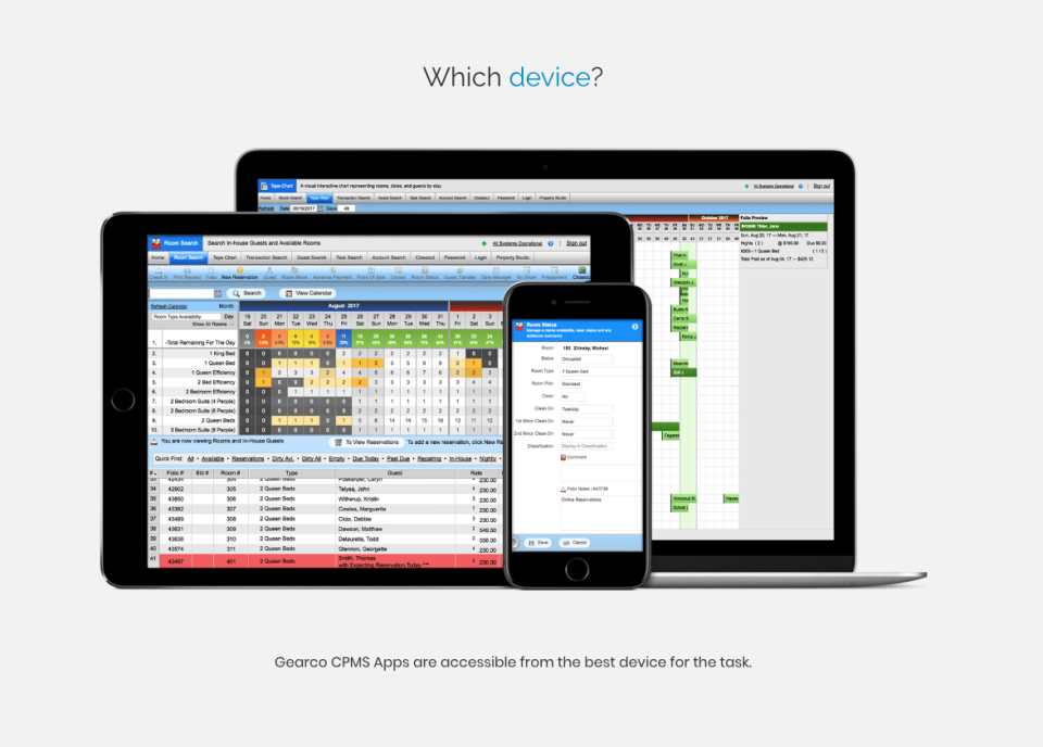 screenshot of Gearco