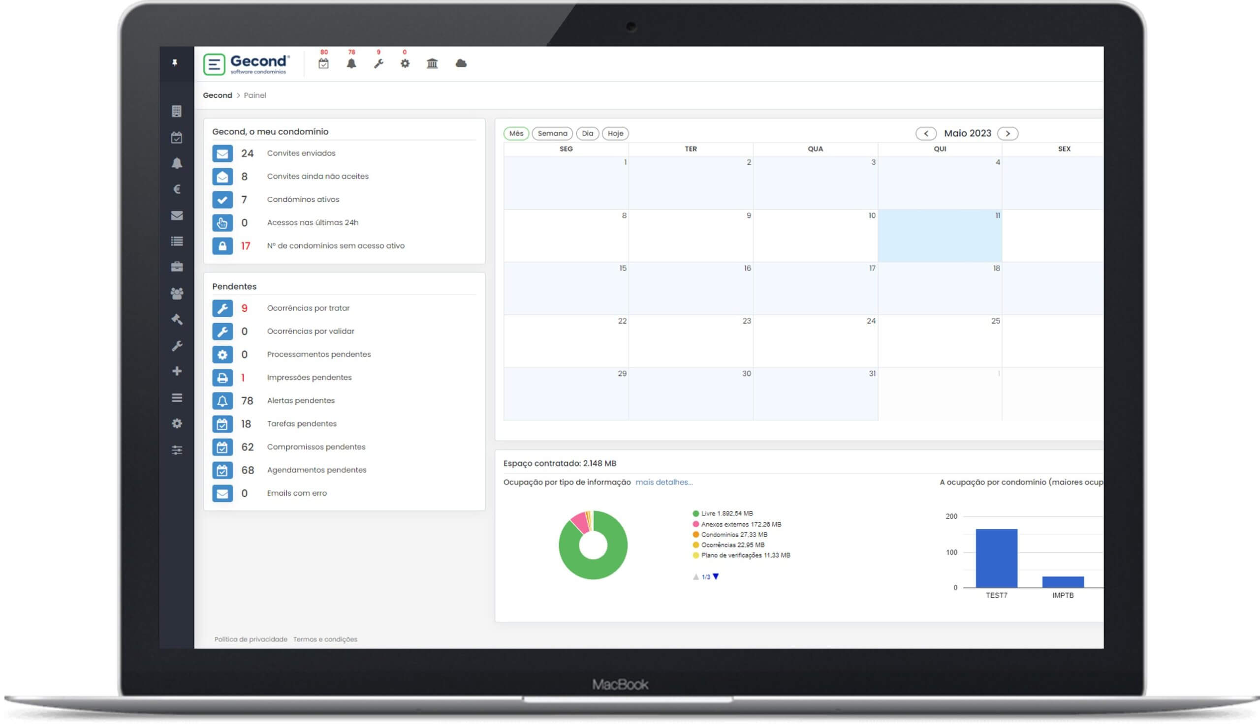 screenshot of Gecond