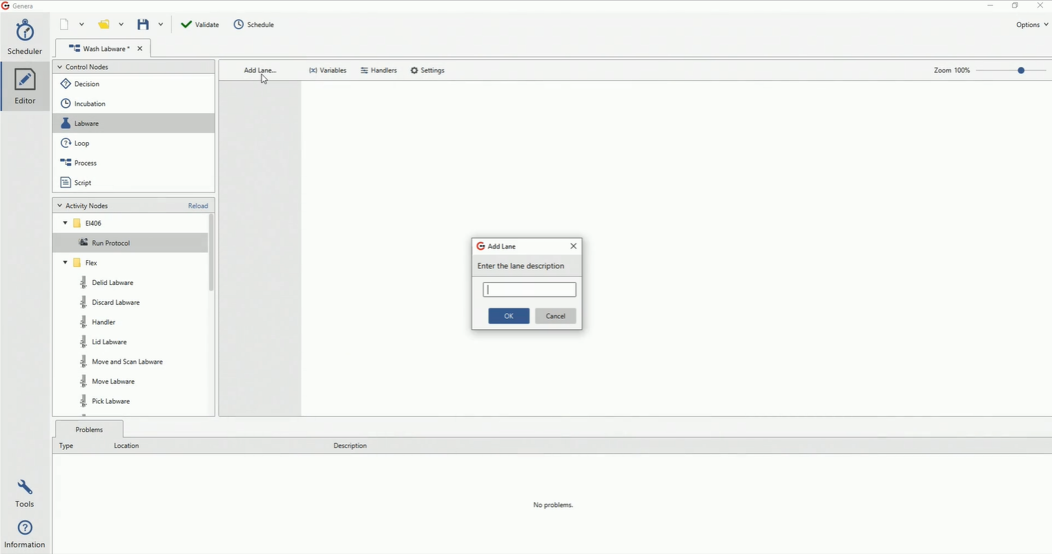 screenshot of Genera