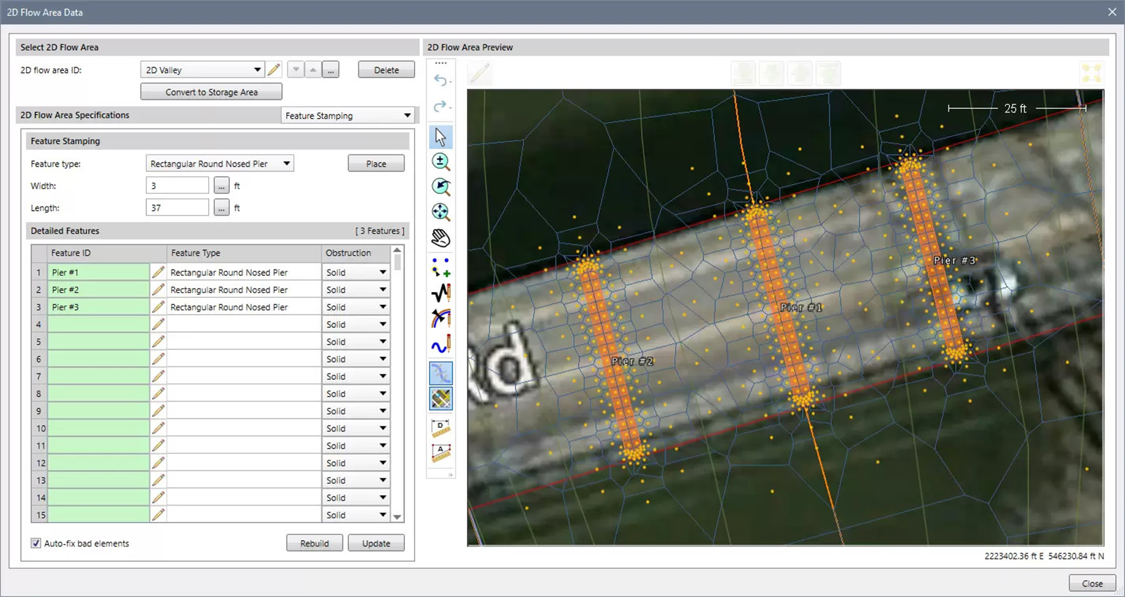 screenshot of GeoHECRAS