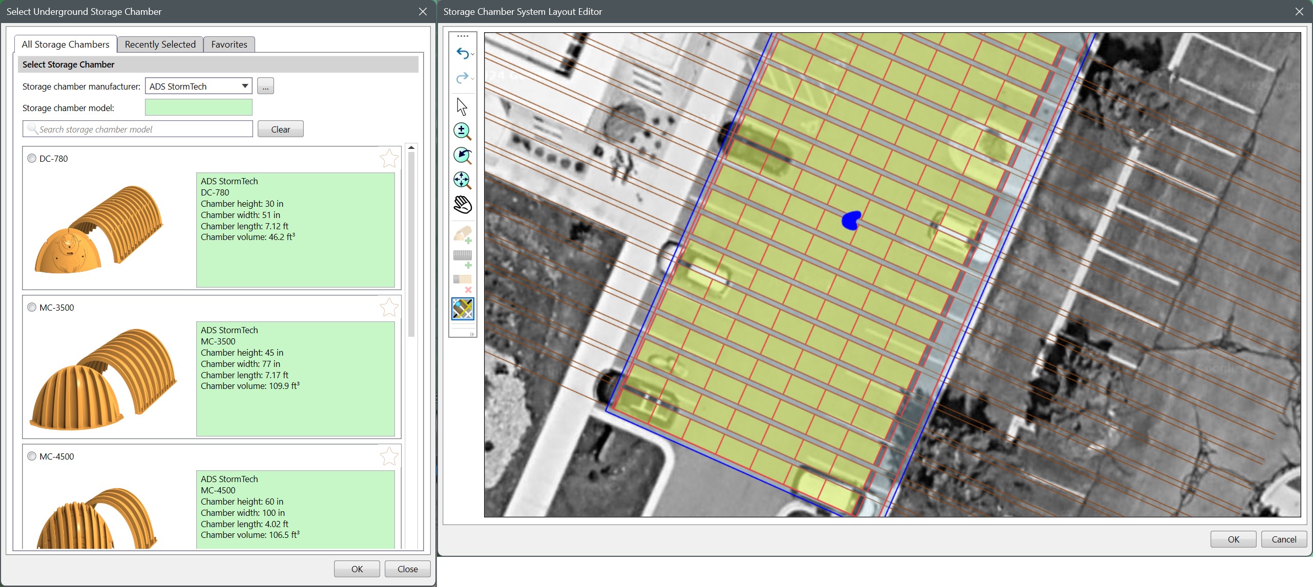 screenshot of GeoSTORM
