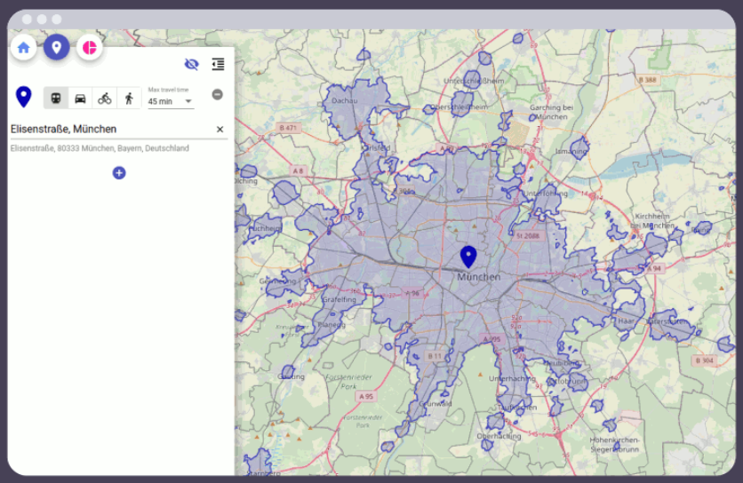 screenshot of Geoapify