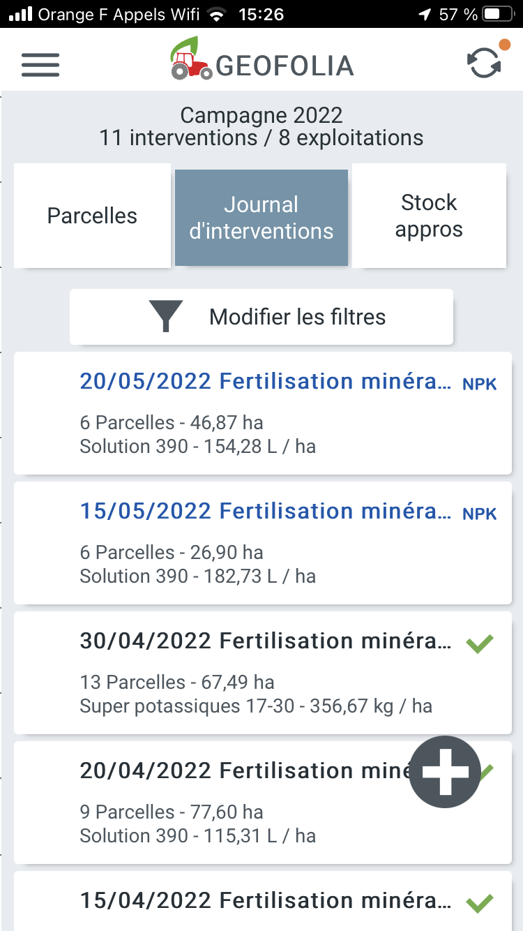 screenshot of Geofolia