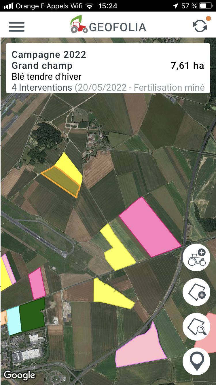 screenshot of Geofolia