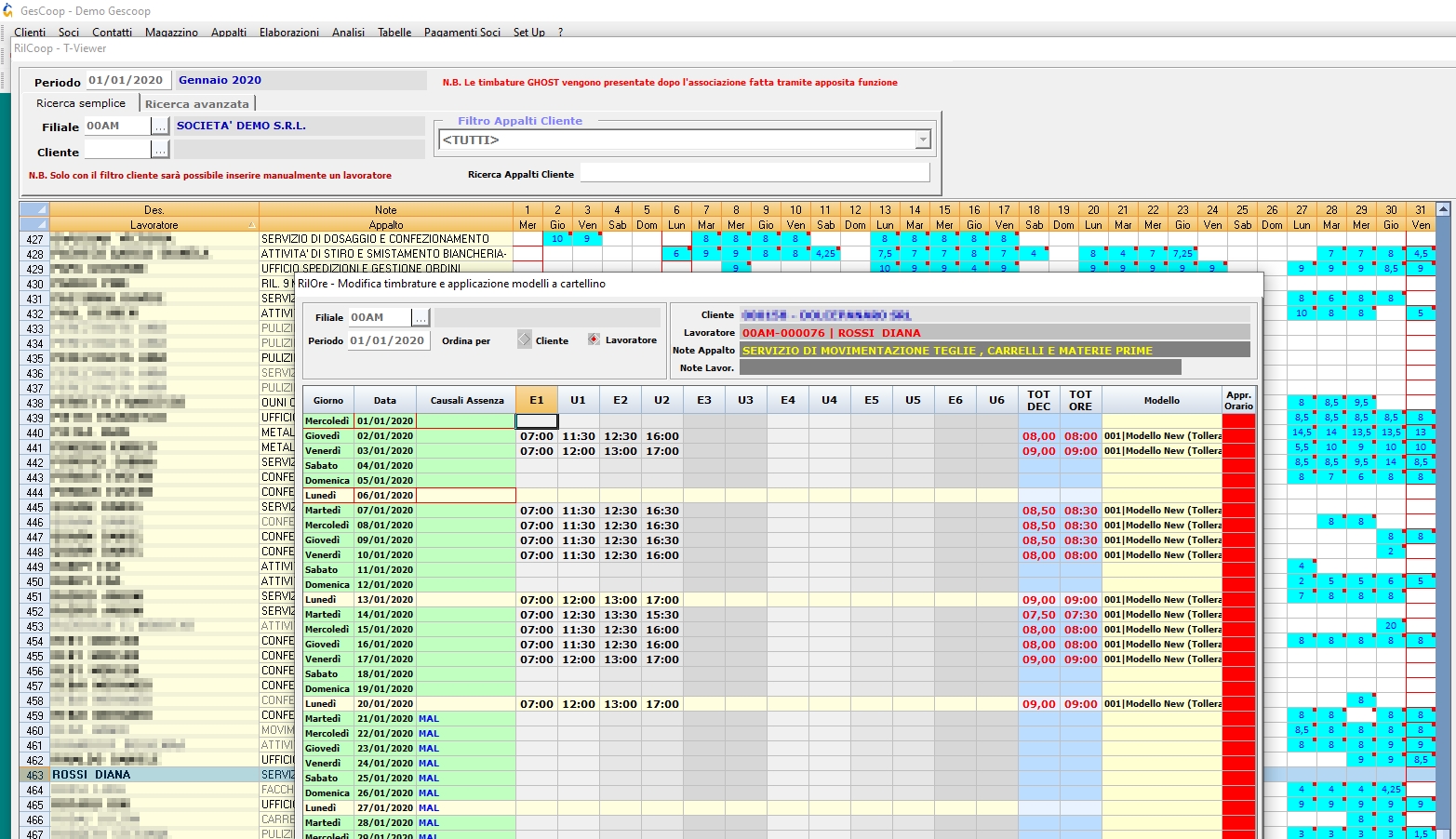 screenshot of Gescoop