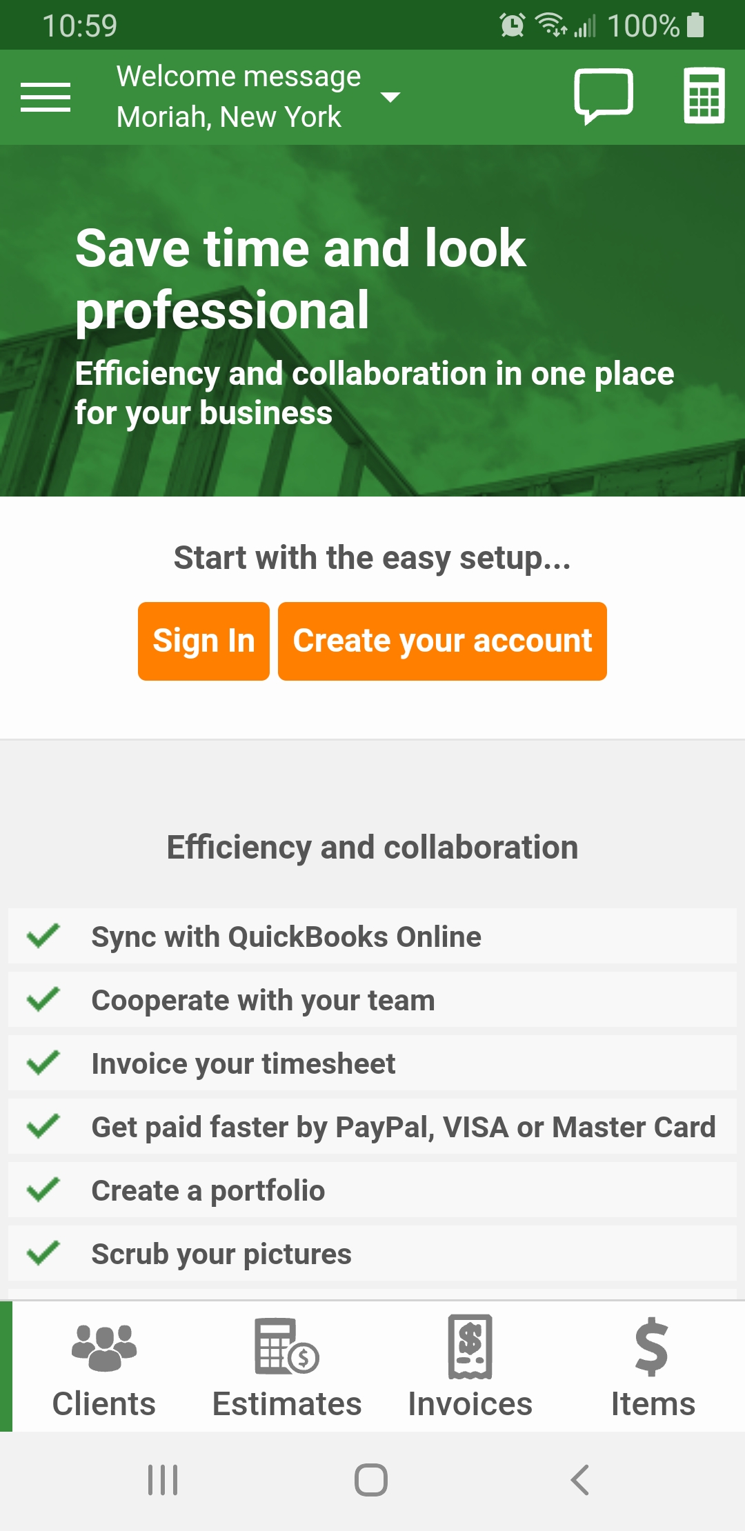 screenshot of GetCost