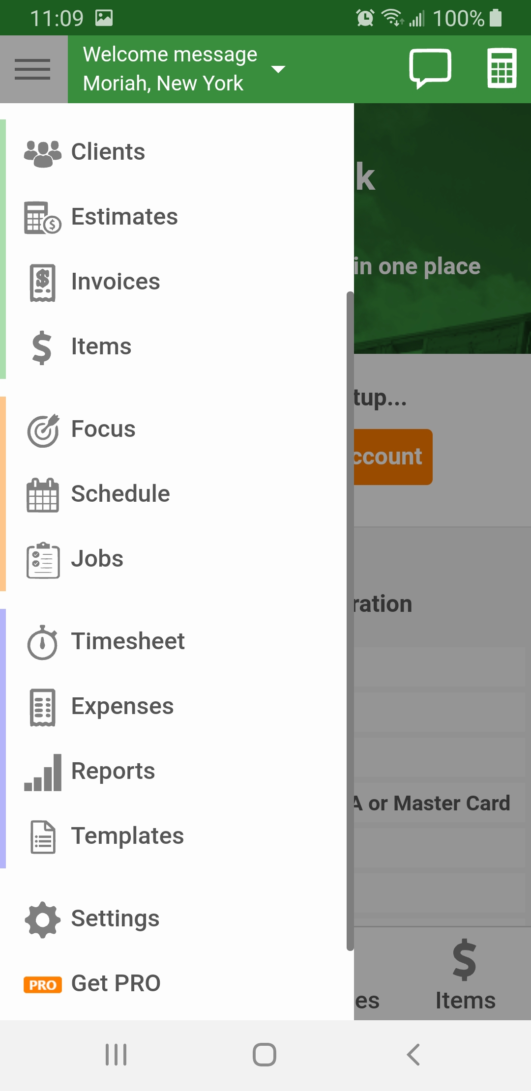screenshot of GetCost