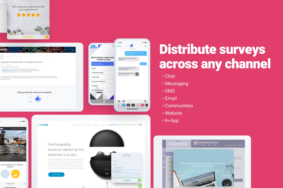 screenshot of GetFeedback
