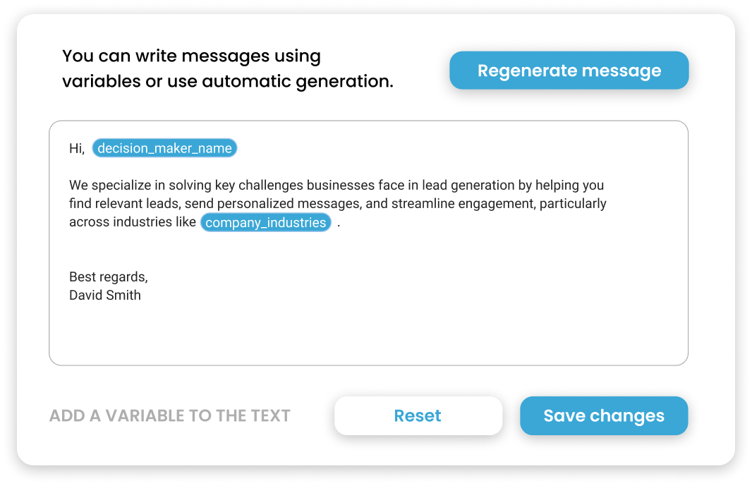 screenshot of GetLeads