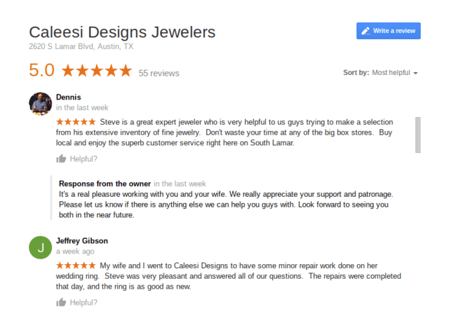 screenshot of GetMoreReviews