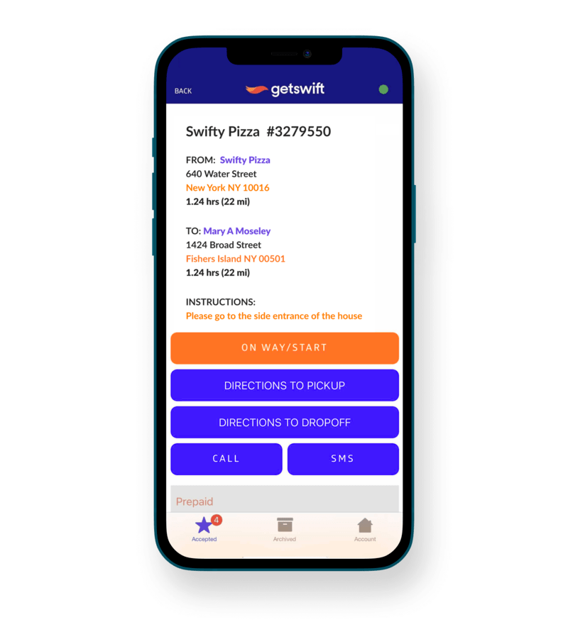 screenshot of GetSwift