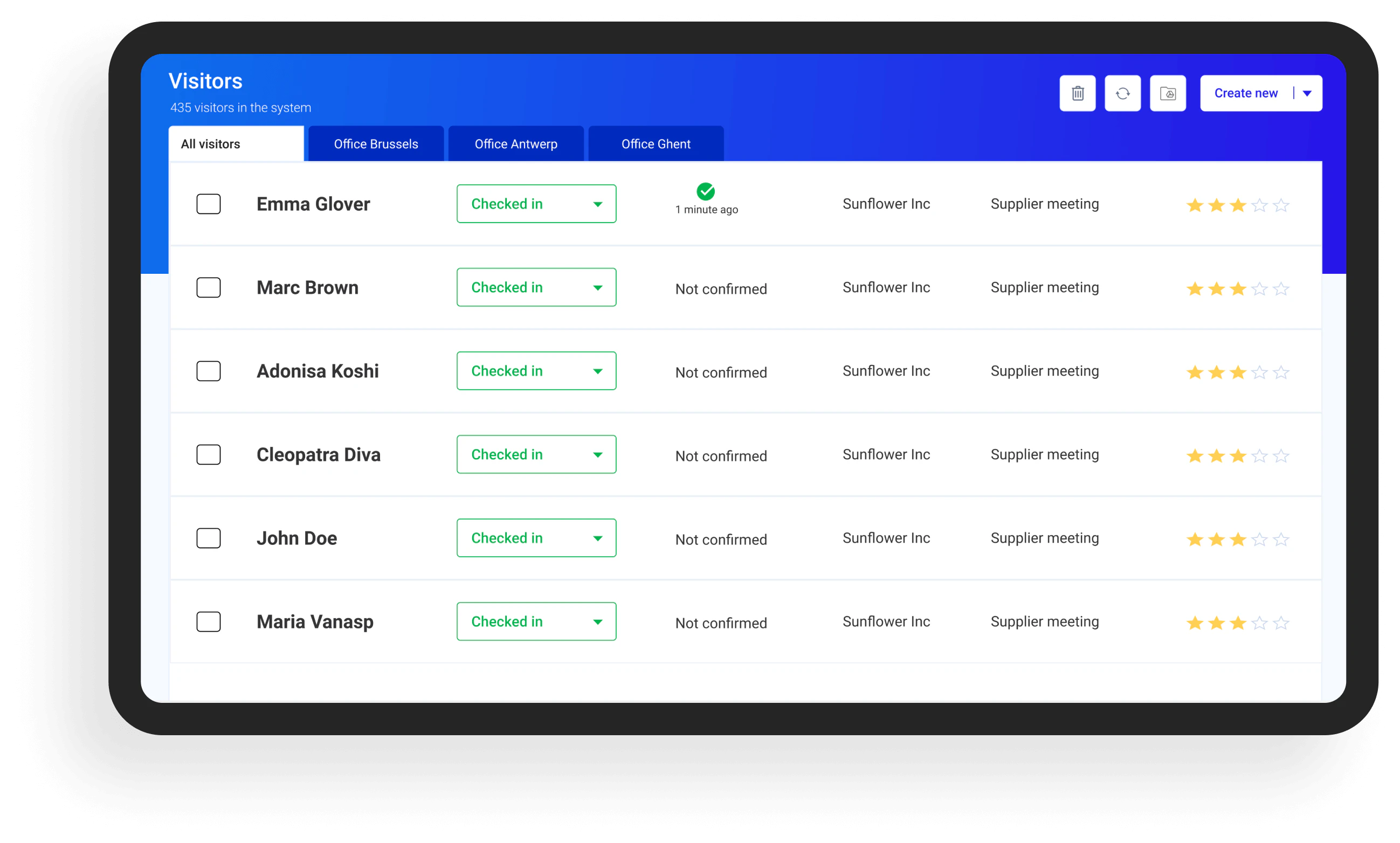 screenshot of Gfacility