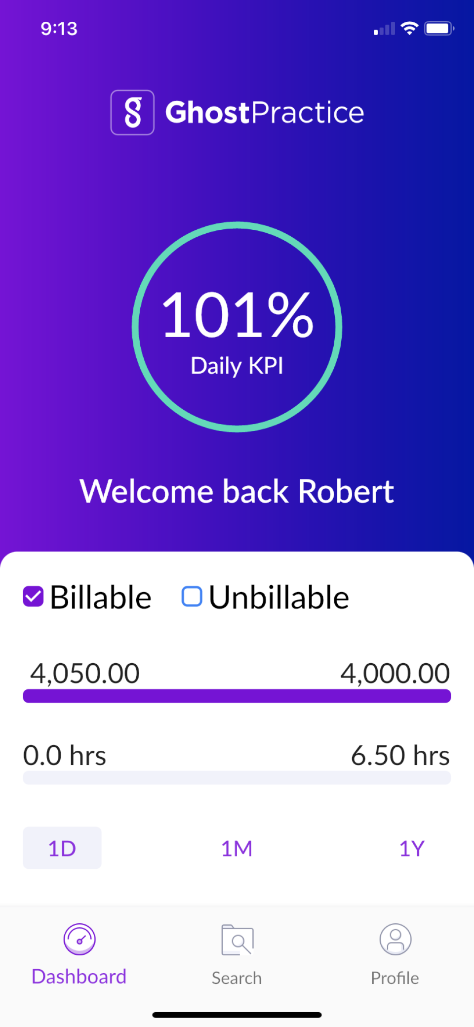 screenshot of GhostPractice