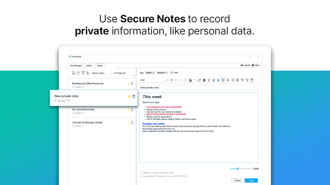 screenshot of GhostVolt