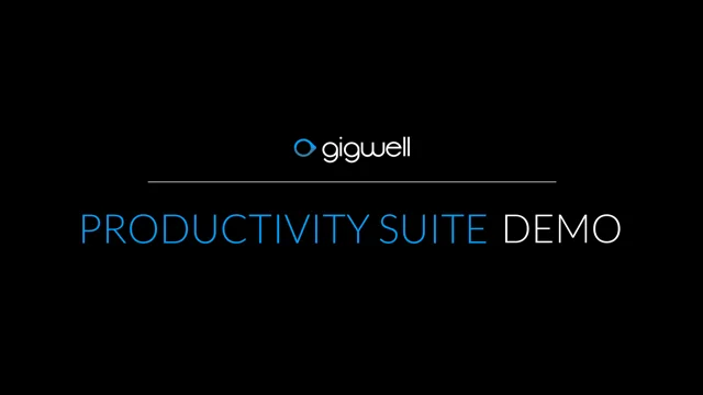 screenshot of Gigwell