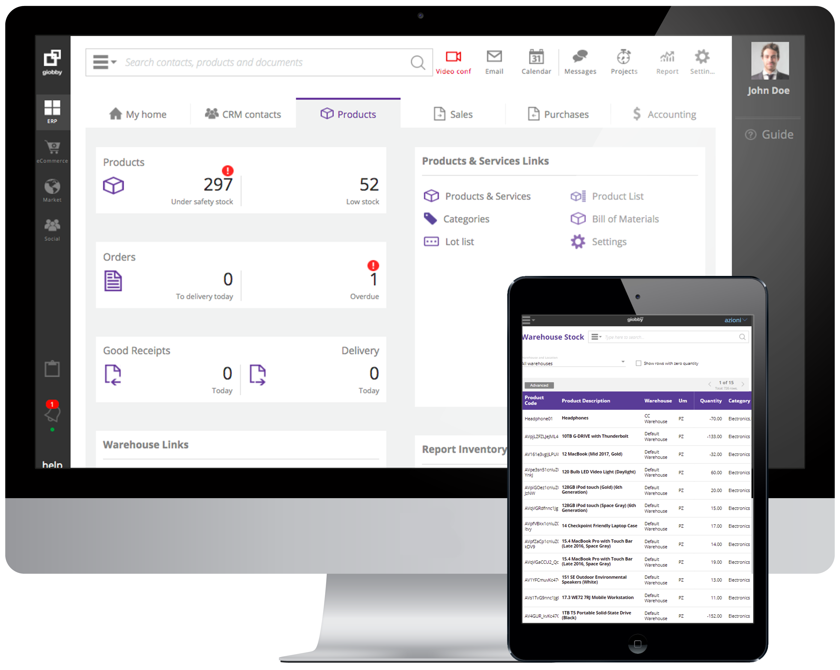 screenshot of Giobby