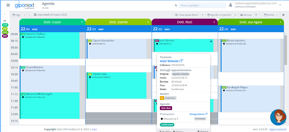 screenshot of GipoNext