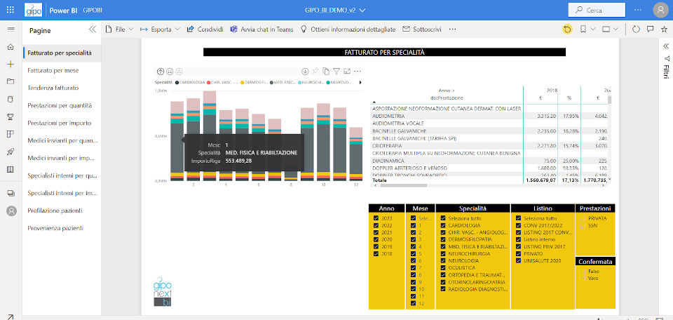 screenshot of GipoNext