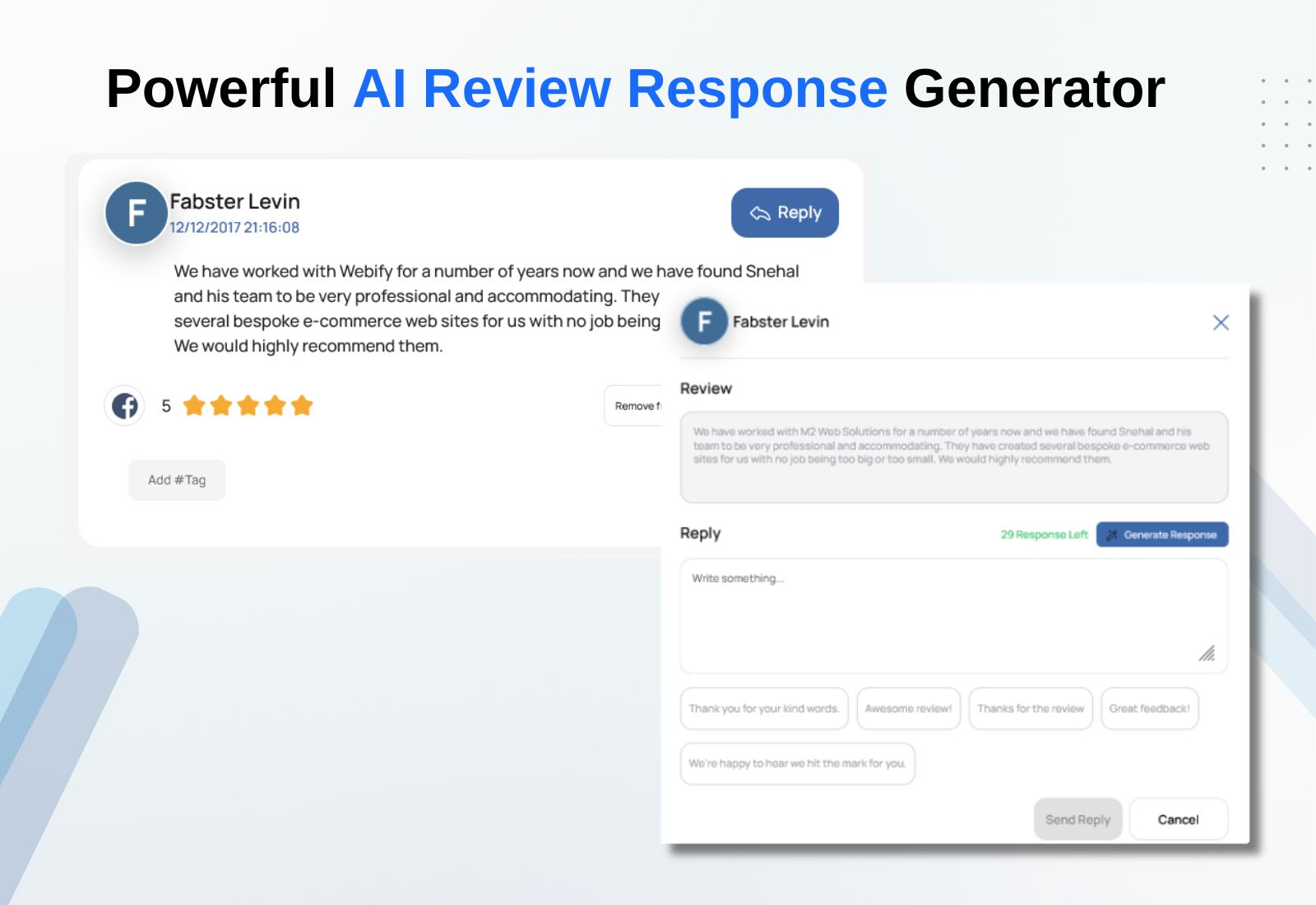 screenshot of GiveMe5.ai